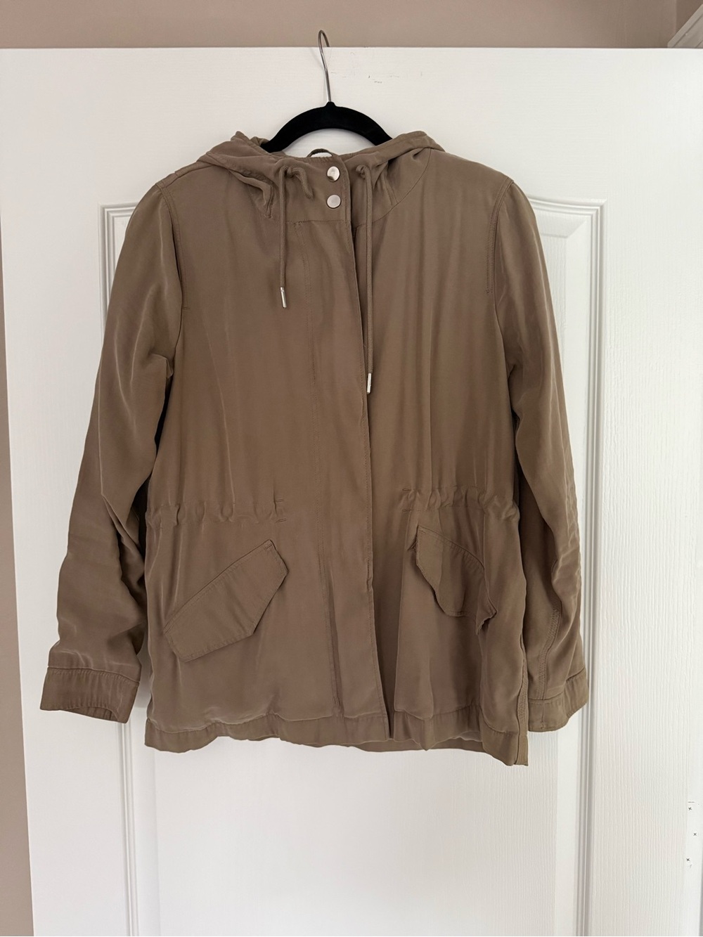 Abercrombie and fitch hooded utility jacket size S
